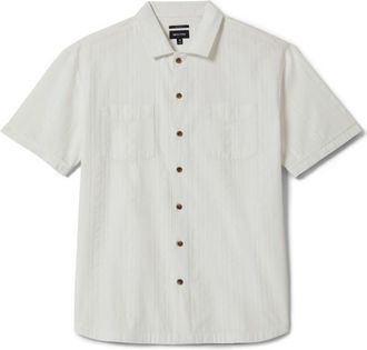 Brixton The Vintage S/S Woven Hemd f&uuml;r Herren | grau