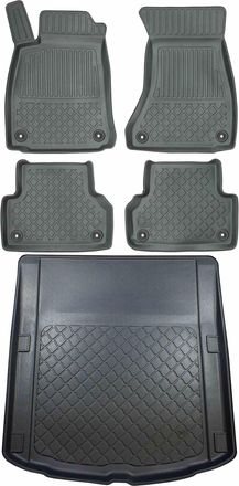 OEM Juego De Alfombrillas Para Coche Y Maletero Para Audi A5 Ii Sportback A Partir De Octubre De 2016
