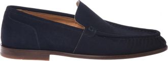 Baldinini Suede Loafer - Heren - Loafers - Blauw - 43 EU - Leer - Schoenen