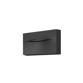 Forlight Hide - Aplique De Pared Led Rectangular Para Se&ntilde;alizaci&oacute;n De Caminos Y Rodapi&eacute;s Con Luz Neutra 4000k Color Gris Urbano - Forlight