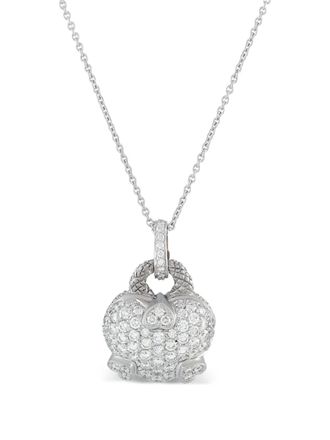 Judith Ripka Collana con pendente a cuore - Argento