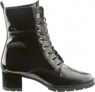 H&ouml;gl Hogl????????? M????????????????????????????? - Dames - Laarzen met Hak - Zwart - 37 EU - Leer - Schoenen