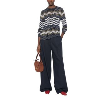 Missoni Missoni Jers&eacute;is Azul Marino - Knitwear - Mujer - Azul - 2XS