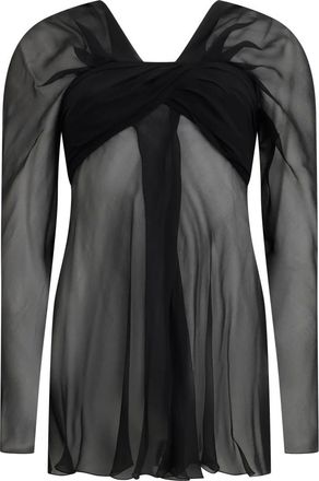 Alberta Ferretti Donna, Top, Nero, S, new