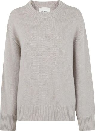 Lisa Yang Noor Sweater - Dames - Cashmere truien - Grijs - S - Kasjmier - Truien & Vesten