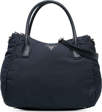 Prada 2000-2013 Tessuto satchel - Black