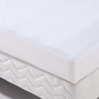 Les Tendances Protector De Colch&oacute;n Poyet Motte Blanco 80 X 190 Cm Impermeable
