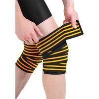 OEM Vendas Para Rodillas De Levantamiento De Pesas - 2 Piezas - Vendas Para Rodillas Para Sentadillas Y Fitness - Vendaje De Compresi&oacute;n El&aacute;stico - 170 Cm 