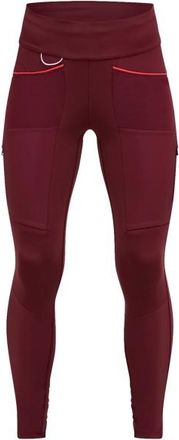 Peak Performance Ascent Track Tights Trekkinghose f&uuml;r Damen | rot