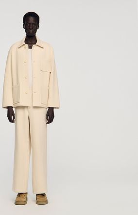 Sandro Cotton worker jacket