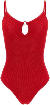 Hunza G Mujer, Trajes de ba&ntilde;o, Rojo, Talla: ONE Size