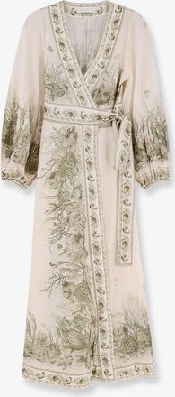 Zimmermann Vestito Wanderlust Wrap Midi in cotone - ZIMMERMANN - gender_Woman