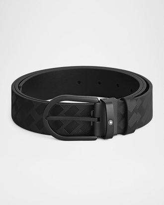 Montblanc Mens Extreme 3.0 Leather Belt