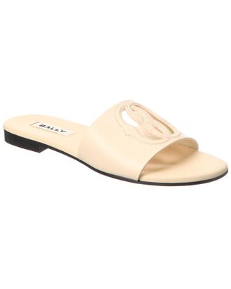 サンダル・ミュール BALLY Ivory Leather Eloise Slippers Bally Ivory Leather Eloise Slippers | italist