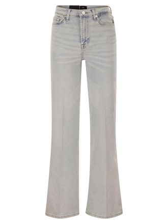 7 For All Mankind Modern Dojo Tailorless Flare Luxe Vintage Denim Jeans
