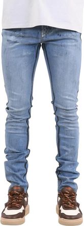 Flaneur Skinny Jeans voor Heren - Heren - Slim Fit Jeans - Blauw - W32 - Jeans