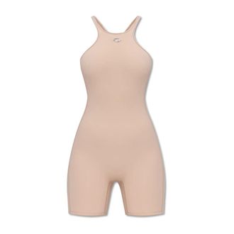 Diesel Playsuits, female, Beige, Size: 2XS Jumpsuit Nydia-Utlt