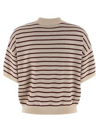 Rotate Polo Shirt - Cream