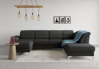 Sit&more Wohnlandschaft »Sinatra U-Form« optional mit Kopfteilverstellung und Armteilfunktion etc