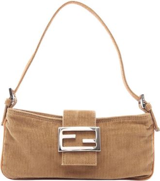 Fendi Pre-owned Fendi Corduroy Shoulder Bag Ladies 6GA8BPUE5AMPPIFA