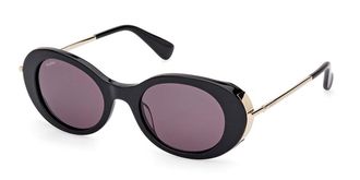 Max Mara MM0080 01A Womens Sunglasses Black Size 51