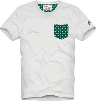 MC2 Saint Barth T-Shirts, male, White, Size: 2XL t-shirt poliestere