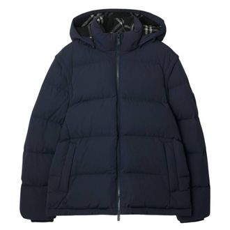 Burberry Nylon Puffer Jacket With Detachable Sleeve, Size X-Small