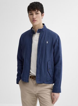 Polo Ralph Lauren Mens Harrington pure linen jacket
