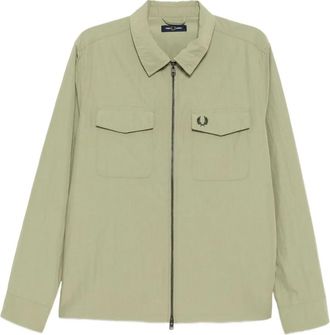Fred Perry Giacca con zip - Verde