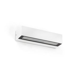 Netlighting Lako Integrated LED Up & Down Wall Light White 3000K IP65