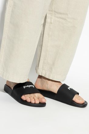AllSaints Date Slides, Mens, Black