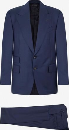 Tom Ford Zweischlitz-Anzug aus Leinen