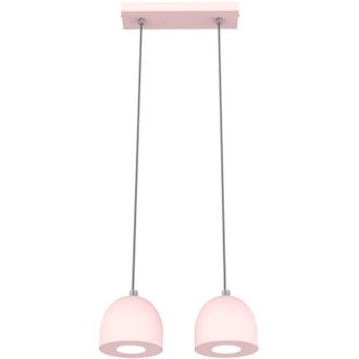 Lumicom Campanella Lampara De Techo Lineal X2 Monocolor Mate