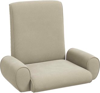 vidaXL Sill&oacute;n Ajustable Arena Terciopelo Granuloso Vidaxl