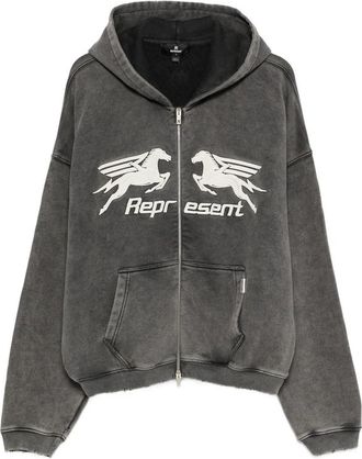 Represent Pegasus Zip-fastening Hoodie