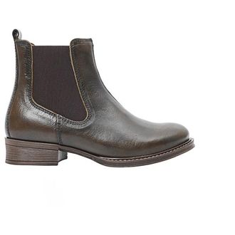 Ten Points Pandora Chelsea Boots Tanned Leather Freizeitstiefel f&uuml;r Damen | grau