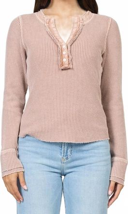 Dear John Denim Luna Top In Clay Pink