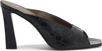 Giuseppe Zanotti 90mm GZ Mya sandals - women - Leather/Leather/Calf Leather - 38.5 - Black