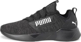 Puma Retaliate Knitted Sports Shoe Black 192342-01