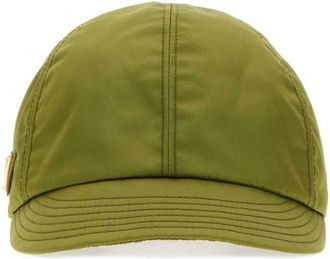 Prada Green Solid Baseball Hat