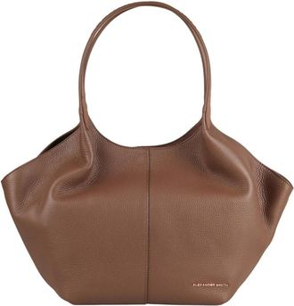Alexander Smith Rachel Medium - Dames - Schoudertassen - Bruin - ONE Size - Leer - Tassen