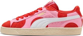 Puma Suede Printed Pink Lilac Red 409147-01