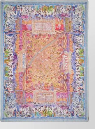 Faliero Sarti silk modal printed scarf