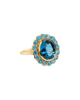 Tiramisu 14K 4.58 Ct. Tw. Gemstone Ring