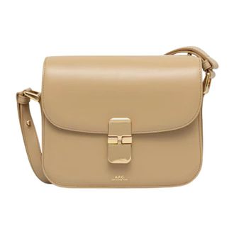 A.P.C. Cross Body Bags, female, Beige, Size: ONE SIZE Small Grace Bag