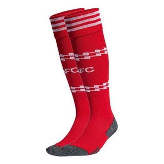 adidas Stripe Alphabet Soccer/Football Sports Socks Arsenal One Pair Red H35910