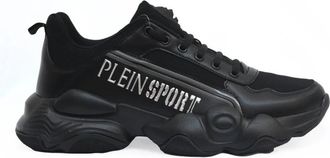 Plein Sport Heren Sneakers zwart - Heren - Hardloopschoenen - Zwart - 42 EU - Leer - Fitness
