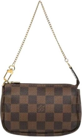 Louis Vuitton Pre-owned Mini Bags, female, Brown, Size: ONE SIZE Pre-owned Mini Pochette
