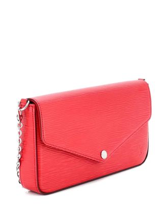 Louis Vuitton Felicie Pochette Epi Leather crossbody bag - Red