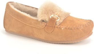 Rohde Cognac Su&egrave;de Pantoffels - Dames - Loafers - Bruin - 42 EU - Su&egrave;de - Schoenen